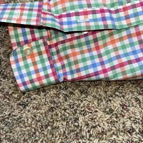 Boys/Kids Vineyard Vines Dress Shirt Size YM - Picture 9 of 11